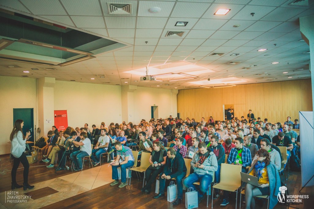 Открытие WordPress Kitchen 2015 открытие конференции WordPress Kitchen